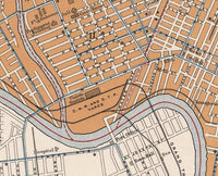 Old Map of Winnipeg Canada 1915 Vintage Map | Vintage Map Wall Art Print
