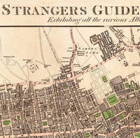 Old Map of London Map 1806 Vintage Map | Vintage Map Wall Art Print