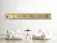 Magnificient World History Timeline 1881 Adams' Synchronological Chart | world History Timeline Print | Timeline of the World Poster