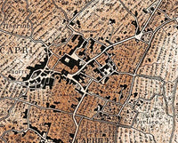 Old Map of Capri Italy 1899 Vintage Map | Vintage Map Wall Art Print