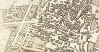 Old Map of Stockport Manchester 1824 Vintage Map | Vintage Map Wall Art Print