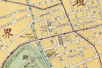 Old Map of Shanghai 1908 China Vintage Map | Vintage Map Wall Art Print