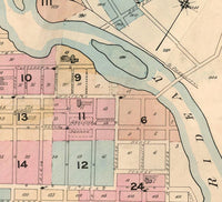 Old Map of Ottawa Canada 1888 Vintage Map | Vintage Map Wall Art Print