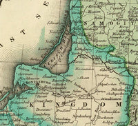 Old Map of Poland 1831 Vintage Map | Vintage Map Wall Art Print