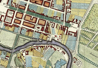 Old Map of Berlin Germany 1760 Vintage Map | Vintage Map Wall Art Print