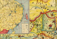 Old Map of China 1868 Vintage Map | Vintage Map Wall Art Print