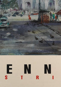 Vintage Poster of Vienna Austria Travel Poster Tourism 1940 | Vintage Map Wall Art Print | Large Poster Print | Home Decor Wall Art
