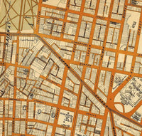 Old Map of Sydney Australia 1886 Vintage Map | Vintage Map Wall Art Print