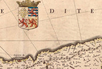 Old Map of Cyprus 1650 Vintage Map  | Vintage Map Wall Art Print