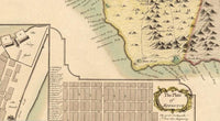 Old Map of Jamaica 1873 Old Map of Jamaica Vintage Map | Vintage Map Wall Art Print