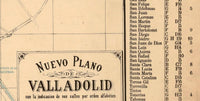 Old Map of Valladolid  1906 Spain Espana Mapa de Valladolid  | Vintage Map Wall Art Print
