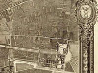 Old Map of Paris 1795 France  | Vintage Map Wall Art Print