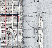 Old Map of Philadelphia 1883 Vintage Map of Philadelphia | Vintage Map Wall Art Print