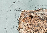 Old Map of Capri Italy 1899 Vintage Map | Vintage Map Wall Art Print