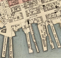 Old Map of Charlottetown Canada 1880 Vintage Map | Vintage Map Wall Art Print