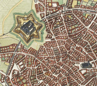 Old Map of Milan Milano, Italia 1700 Antique Vintage Map Italy engraving  | Vintage Map Wall Art Print | Large Map Print