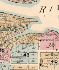 Old Map of Ottawa Canada 1888 Vintage Map | Vintage Map Wall Art Print