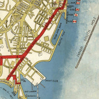 Old Map of Singapore  | Vintage Map Wall Art Print