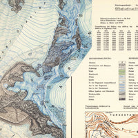 Old Map of Mount Everest Vintage Map | Vintage Map Wall Art Print