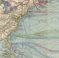 Great Vintage World Map in 1897  | World Map Gift World Map Print | Vintage World Map | World Map Wall Art | Large Map Print
