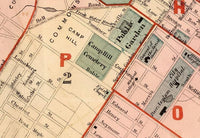 Old Map of Halifax Nova Scotia Canada 1878 Vintage Map | Vintage Map Wall Art Print