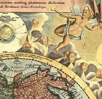 Old Map of The World  1716 Antique World Map | World Map Gift World Map Print | Vintage World Map | World Map Wall Art | Large Map Print