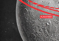 Lunar Landing Map - Map of the Moon 1969 Vintage Map  | Vintage Map Wall Art Print | Large Poster Print | Home Decor Wall Art