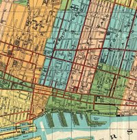Old Map of Montreal, Canada 1920 Vintage Montreal map | Vintage Map Wall Art Print