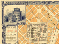 Old Map of Milan Milano 1906 Italy Vintage Map | Vintage Map Wall Art Print