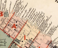 Old Map of Halifax Nova Scotia Canada 1878 Vintage Map | Vintage Map Wall Art Print