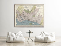 Old Map of Montreal Canada 1903 Vintage Map | Vintage Map Wall Art Print