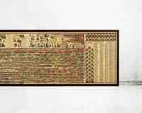 Magnificient World History Timeline 1881 Adams' Synchronological Chart | world History Timeline Print | Timeline of the World Poster