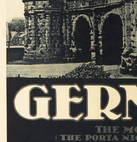 Vintage Poster of Germany Travel Poster Tourism 1930-  | Vintage Map Wall Art Print | Large Poster Print | Home Decor Wall Art