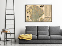 Old map of Buenos Aires Argentina 1920 Vintage Map of Buenos Aires | Vintage Map Wall Art Print
