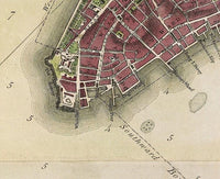 Old Map of New York 1770 Vintage Map | Vintage Map Wall Art Print