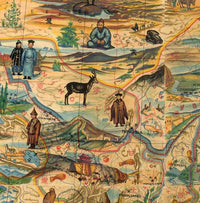Old Map of China 1931 Vintage Map | Vintage Map Wall Art Print