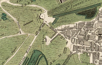 Old map of London 1763 Vintage Map | Vintage Map Wall Art Print