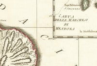 Old Tahiti French Polynesia Map 1798 Vintage Map | Vintage Map Wall Art Print