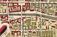 Old Map of Upsala Uppsala Sweden 1882 Vintage Map | Vintage Map Wall Art Print