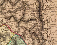 Old Map of Hungary 1831 Vintage Map | Vintage Map Wall Art Print