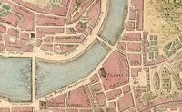 Old Map of Lyon  France 1821  | Vintage Map Wall Art Print