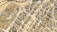 Old Map of Koln Germany 1930 Vintage Map | Vintage Map Wall Art Print