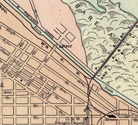 Old Map of Louisville Kentucky 1897 Vintage Map | Vintage Map Wall Art Print