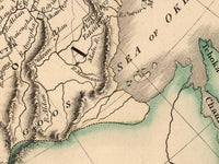 Old Map of Russia Russian Empire 1808  | Vintage Map Wall Art Print