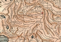 Old Map of Tibet 1737 China Vintage Map | Vintage Map Wall Art Print