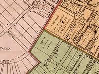 Old map of Hobart Australia 1854 Vintage Map | Vintage Poster Wall Art Print | Wall Map Print | Old Map Print | Map Gift