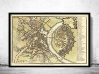 Old Map of Dresden 1800 Germany Vintage Map | Vintage Poster Wall Art Print | Wall Map Print | Old Map Print | Map Gift | Anniversary gift