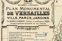 Old Map of Versailles France 1927 Vintage Map | Vintage Poster Wall Art Print | Wall Map Print | Old Map Print | Map Gift| Housewarming Gift