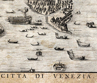 Antique Map of Venice Venetia Venezia 1729 | Vintage Poster Wall Art Print | Wall Map Print | Old Map Print | Map Gift | Anniversary gift