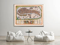 Old Map of Venice 1756 Venetia Vintage Map | Vintage Poster Wall Art Print | Wall Map Print | Old Map Print | Map Gift | Anniversary gift